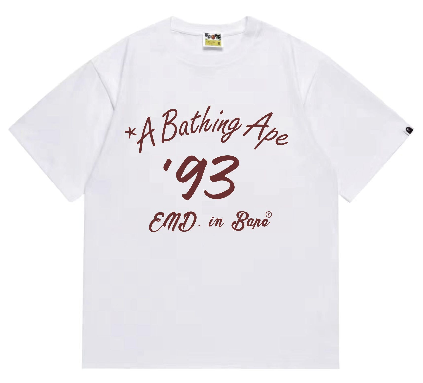 EM Sneakers Bape T-Shirt-265 White