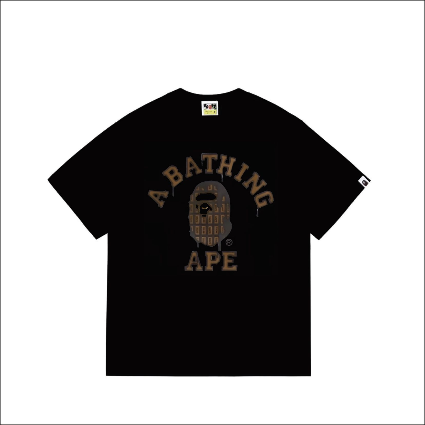 EM Sneakers Bape T-Shirt-267 Black