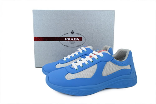 EM Sneakers Prada America's Cup Rubber Blue