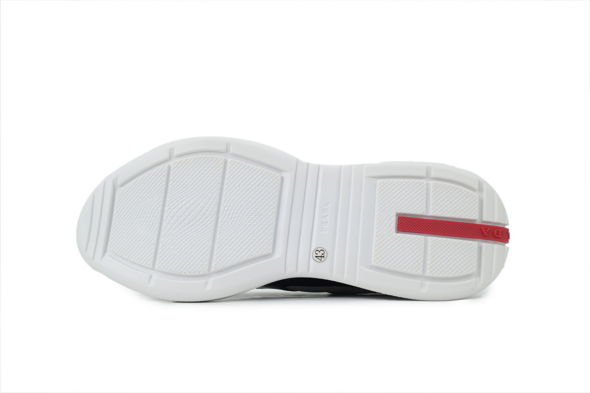 EM Sneakers Prada Americas Cup Royal Blue/Silver