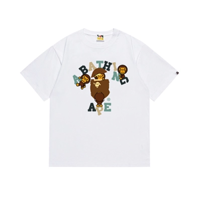 EM Sneakers Bape T-Shirt-238 White 01