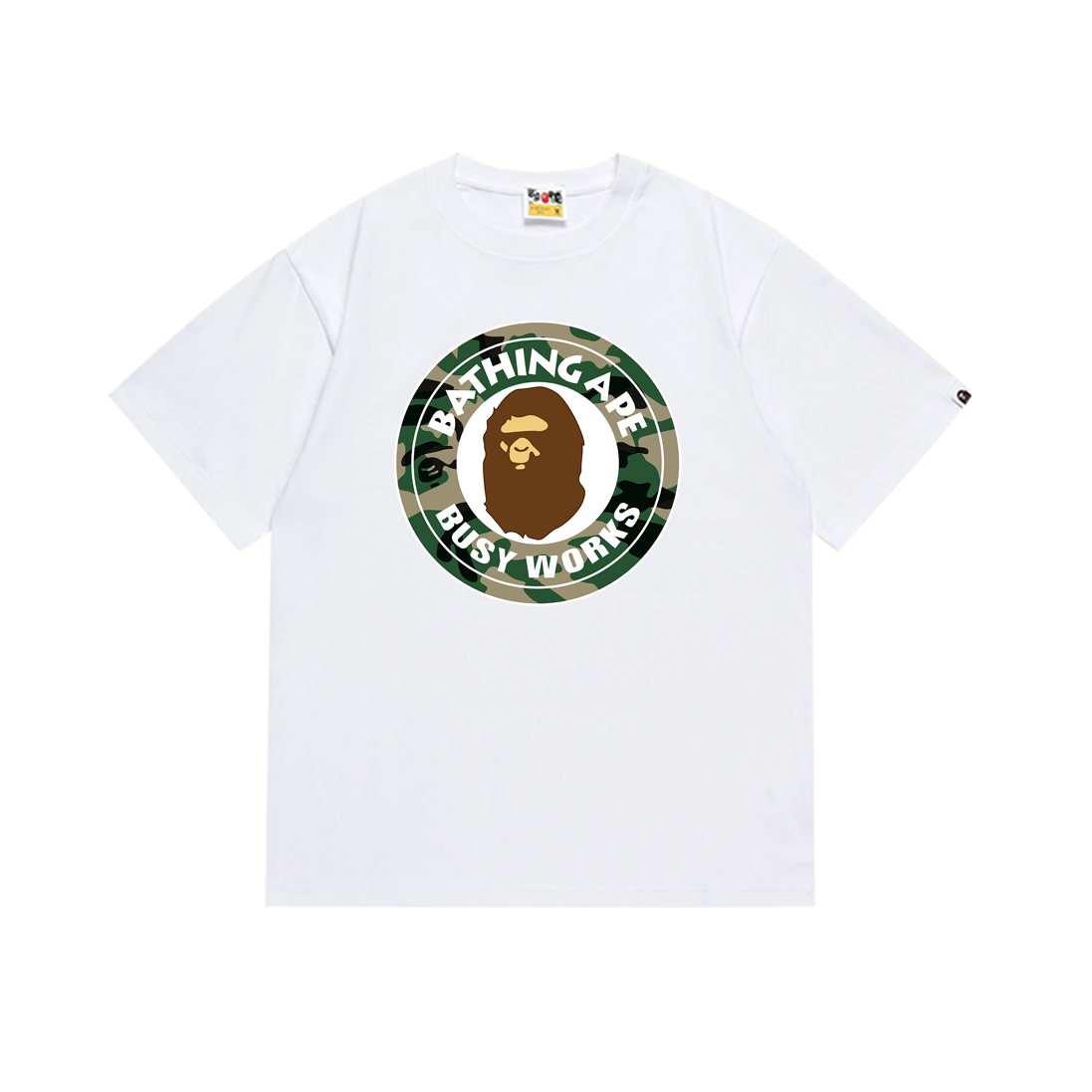 EM Sneakers Bape T-Shirt-221 White