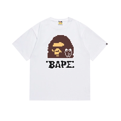 EM Sneakers Bape T-Shirt-224 White 01