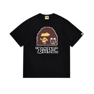 EM Sneakers Bape T-Shirt-224 Black 01