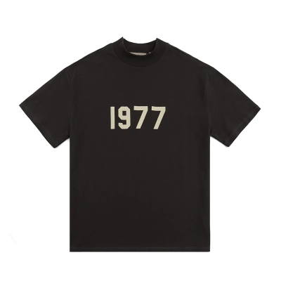 EM Sneakers Fear of God Essentials T-Shirt #1977 Iron Black /Wheat Gray /Dark Gray /Light Gray /Coral /Eggshell /Smoky Gray /Wood Color /Closed Black /Canary 02