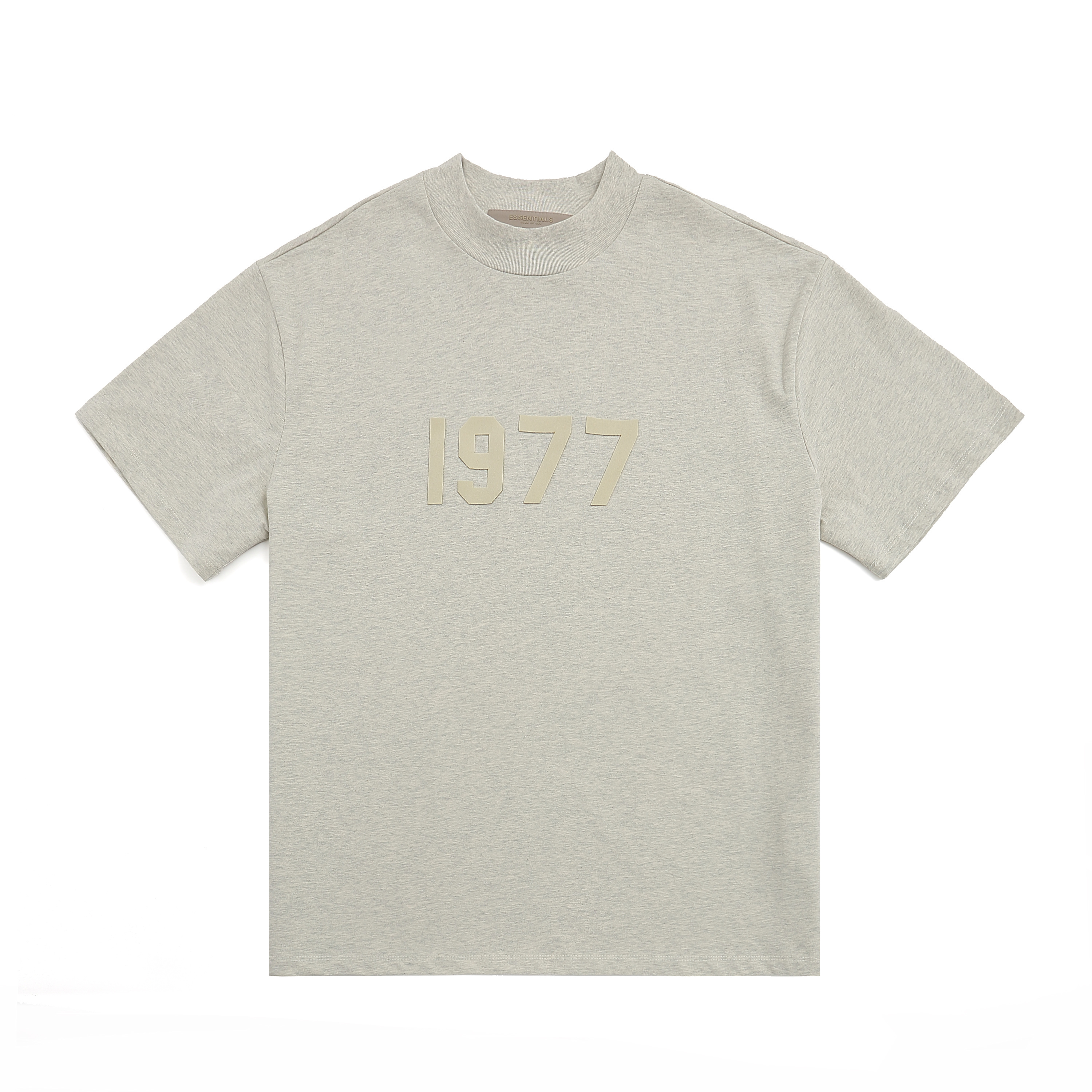 EM Sneakers Fear of God Essentials T-Shirt #1977 Iron Black /Wheat Gray /Dark Gray /Light Gray /Coral /Eggshell /Smoky Gray /Wood Color /Closed Black /Canary