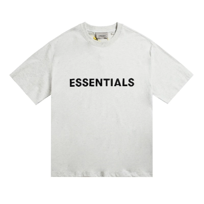 EM Sneakers Fear of God Essentials T-Shirt #2201 White /Charcoal Gray /Apricot /Elephant Gray /Black 02