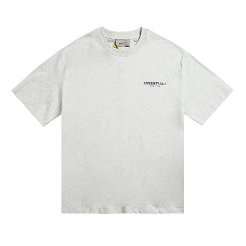 EM Sneakers Fear of God Essentials T-Shirt #2202 Gray /Black /Light Gray /White /Camel /Green /Brown