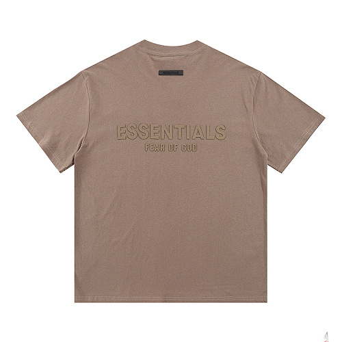 EM Sneakers Fear of God Essentials T-Shirt #2203 Apricot /Pink /Moss /Amber /Grayish Brown /Black /Wheat Brown