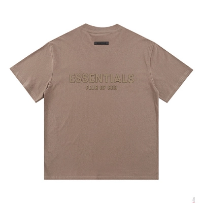 EM Sneakers Fear of God Essentials T-Shirt #2203 Apricot /Pink /Moss /Amber /Grayish Brown /Black /Wheat Brown 02