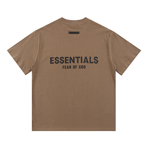 EM Sneakers Fear of God Essentials T-Shirt #2203 Apricot /Pink /Moss /Amber /Grayish Brown /Black /Wheat Brown