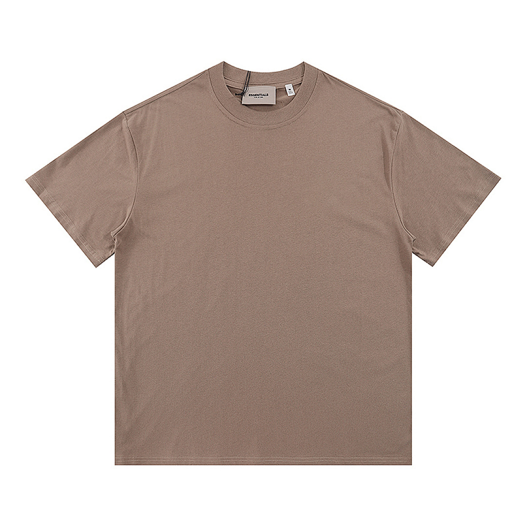 EM Sneakers Fear of God Essentials T-Shirt #2203 Apricot /Pink /Moss /Amber /Grayish Brown /Black /Wheat Brown