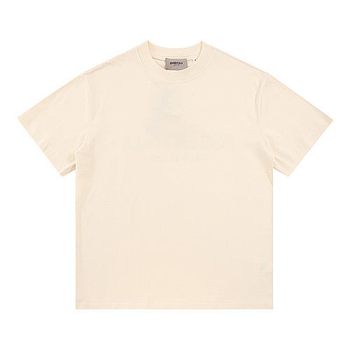 EM Sneakers Fear of God Essentials T-Shirt #2203 Apricot /Pink /Moss /Amber /Grayish Brown /Black /Wheat Brown