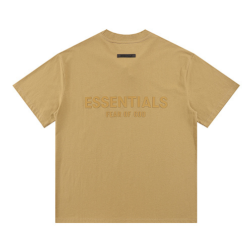 EM Sneakers Fear of God Essentials T-Shirt #2203 Apricot /Pink /Moss /Amber /Grayish Brown /Black /Wheat Brown