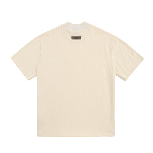 EM Sneakers Fear of God Essentials T-Shirt #2216 Coral /Eggshell /Smoky Gray /Wood /Closed Black