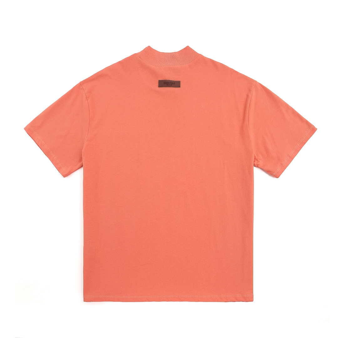 EM Sneakers Fear of God Essentials T-Shirt #2216 Coral /Eggshell /Smoky Gray /Wood /Closed Black