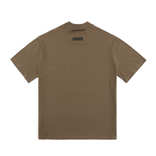 EM Sneakers Fear of God Essentials T-Shirt #2216 Coral /Eggshell /Smoky Gray /Wood /Closed Black