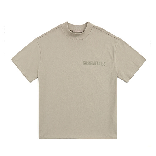 EM Sneakers Fear of God Essentials T-Shirt #2216 Coral /Eggshell /Smoky Gray /Wood /Closed Black