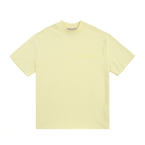 EM Sneakers Fear of God Essentials T-Shirt #2216 Coral /Eggshell /Smoky Gray /Wood /Closed Black