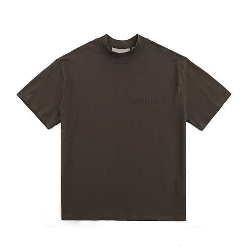 EM Sneakers Fear of God Essentials T-Shirt #2216 Coral /Eggshell /Smoky Gray /Wood /Closed Black