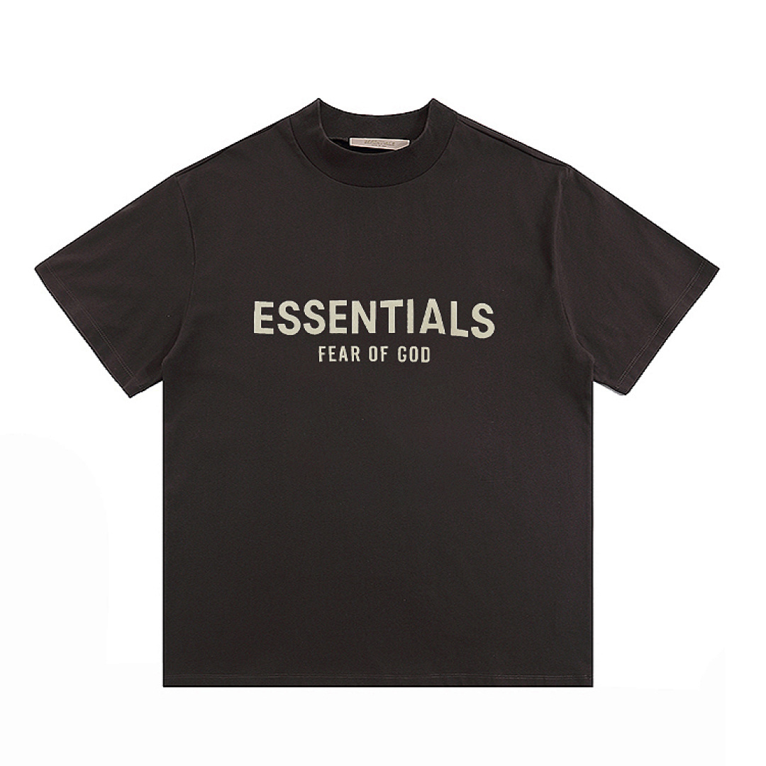 EM Sneakers Fear of God Essentials T-Shirt #2218 Iron Black /Brown /Wheat /Grass Green /Tan