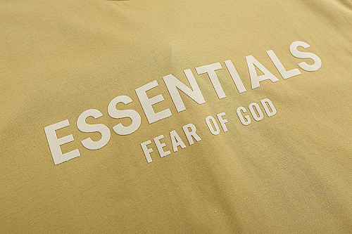 EM Sneakers Fear of God Essentials T-Shirt #2218 Iron Black /Brown /Wheat /Grass Green /Tan