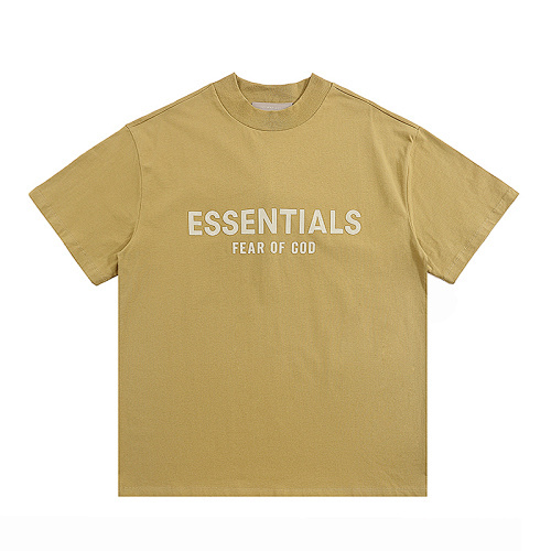 EM Sneakers Fear of God Essentials T-Shirt #2218 Iron Black /Brown /Wheat /Grass Green /Tan