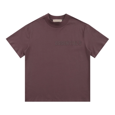 EM Sneakers Fear of God Essentials T-Shirt #E2308 Pale Yellow /Misty Blue /Sand White /Plum Purple /Seal Gray /Light Black 02