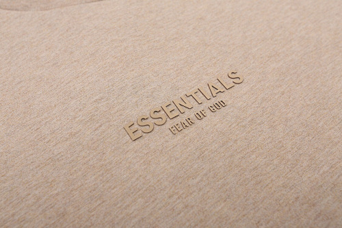EM Sneakers Fear of God Essentials T-Shirt # E2312 Evening Cloud Gold