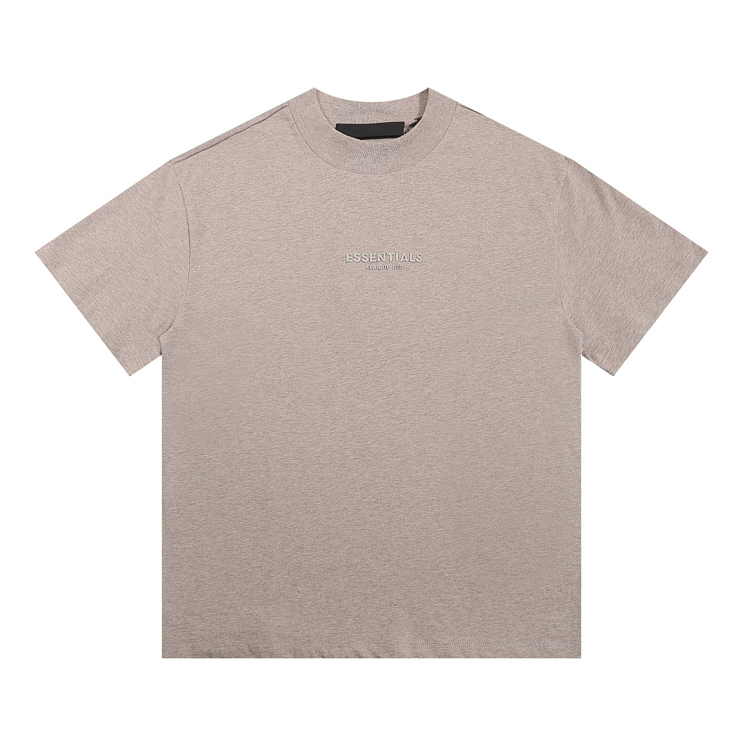 EM Sneakers Fear of God Essentials T-Shirt # E2312 Smoky Cloud Gray
