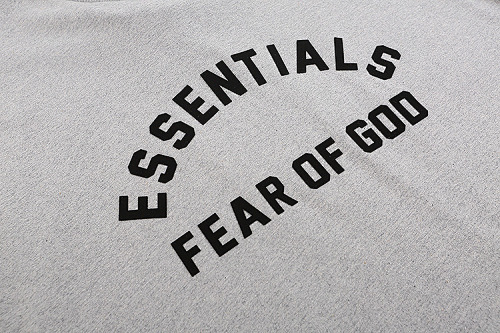 EM Sneakers Fear of God Essentials T-Shirt #E2310 Black /Brown /Light Gray /Dark Gray