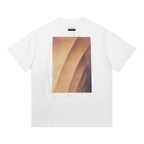 EM Sneakers Fear of God Essentials T-Shirt #E2316 White /Black