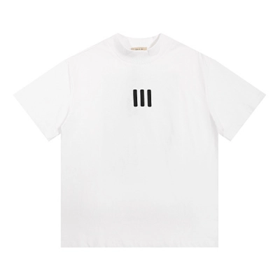 EM Sneakers Fear of God Essentials T-Shirt #E2316 White /Black 02