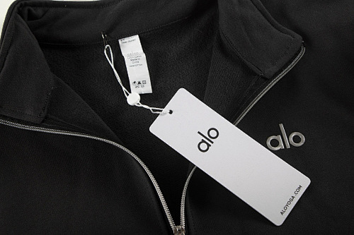 EM Sneakers Alo Yoga Accolade 1/4 Zip Pullover Dark Gray #K503