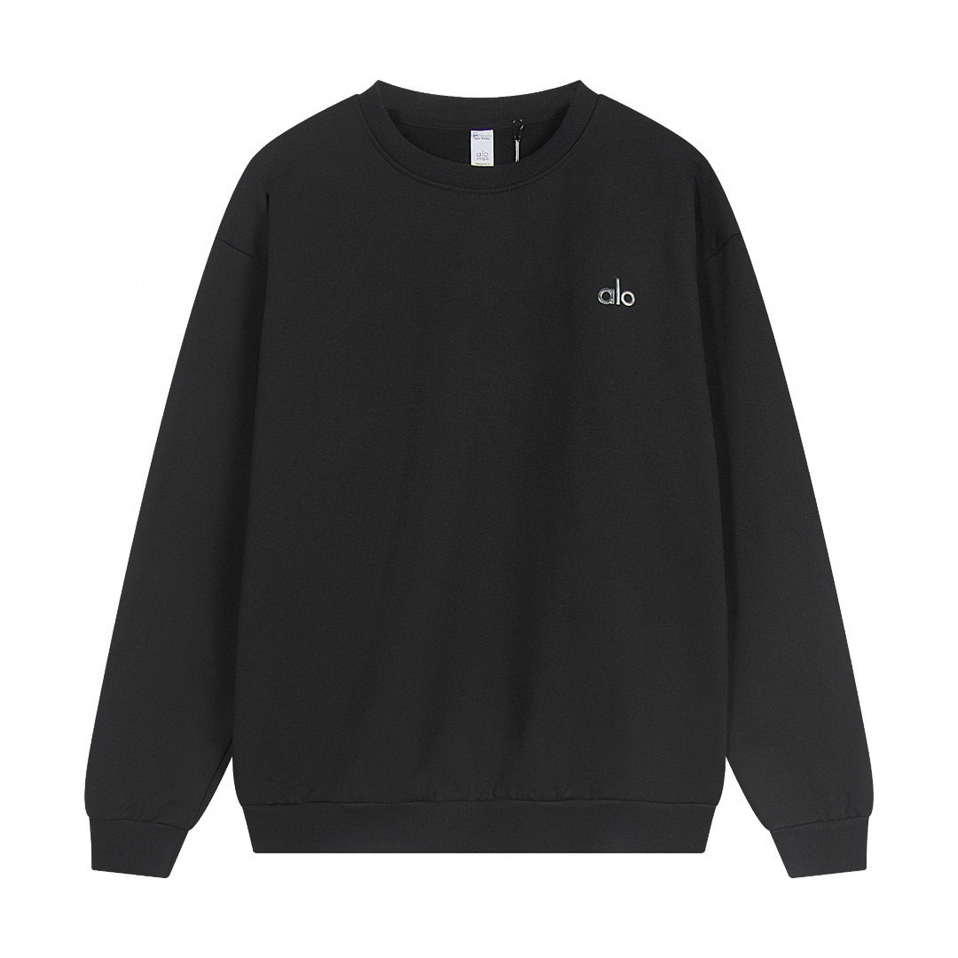 EM Sneakers Alo Yoga Accolade Crew Neck Pullover Dark Gray #K501