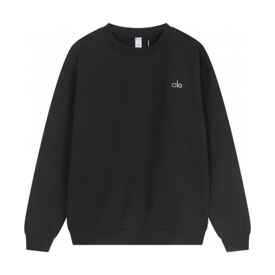 EM Sneakers Alo Yoga Accolade Crew Neck Pullover Dark Gray #K501 01