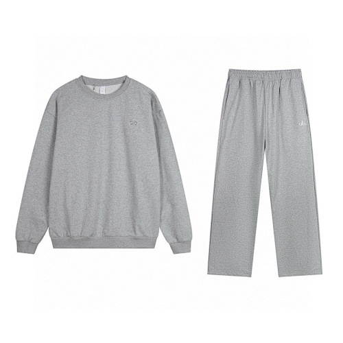 EM Sneakers Alo Yoga Accolade Crew Neck Pullover Light Gray #K501
