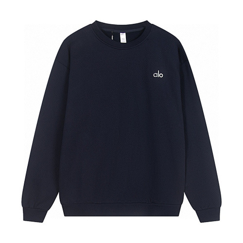 EM Sneakers Alo Yoga Accolade Crew Neck Pullover Navy #K501