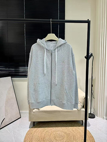 EM Sneakers Alo Yoga Accolade Full Zip Hoodie Athletic Heather Grey #K521