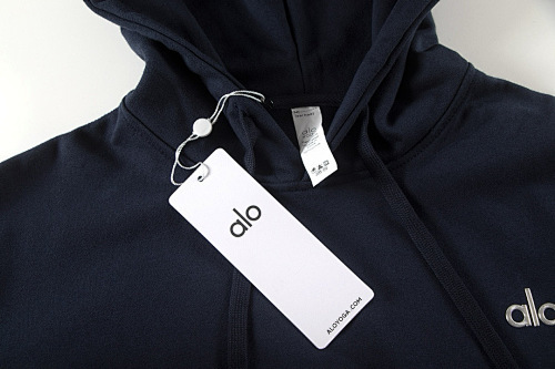 EM Sneakers Alo Yoga Accolade Hoodie & Sweatpant Set Navy