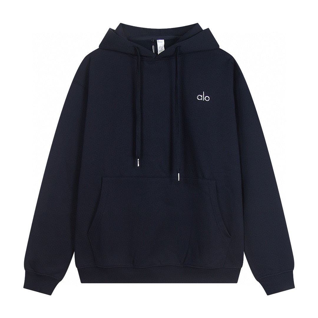 EM Sneakers Alo Yoga Accolade Hoodie & Sweatpant Set Navy