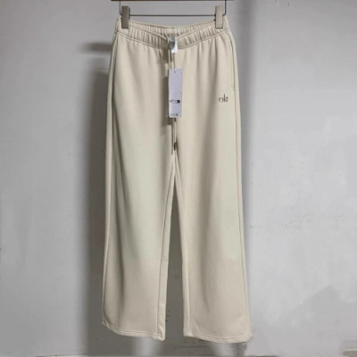 EM Sneakers Alo Yoga Accolade Straight Leg Sweatpant #K504 Oat Milk 02