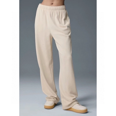 EM Sneakers Alo Yoga Accolade Straight Leg Sweatpant #K504 Oat Milk 01