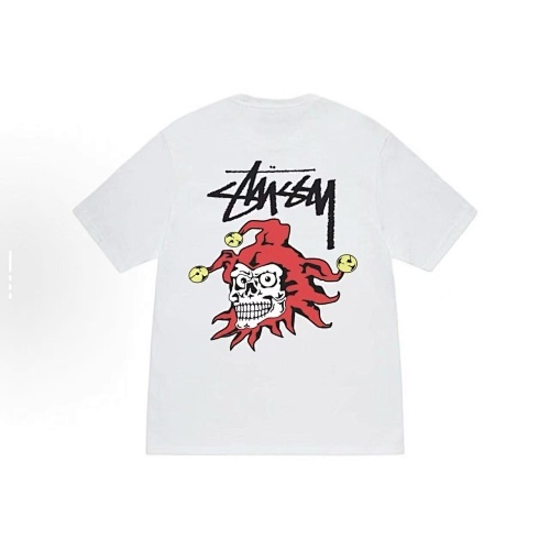 EM Sneakers Stussy Clown Print T-Shirt #XB2173 Black /White /Navy Blue