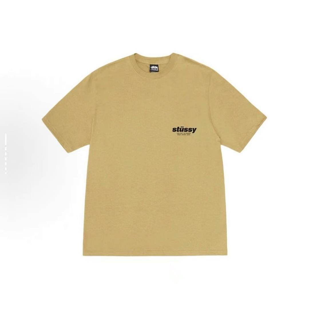 EM Sneakers Stussy Multiple Dice Print T-Shirt #XB2179 Black /White /Navy Blue /Heather Grey /Yellow