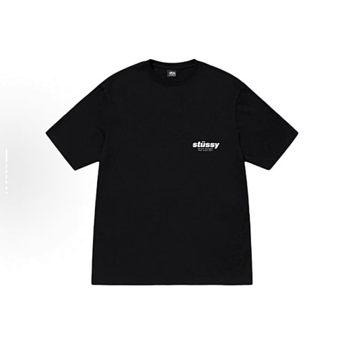 EM Sneakers Stussy Multiple Dice Print T-Shirt #XB2179 Black /White /Navy Blue /Heather Grey /Yellow