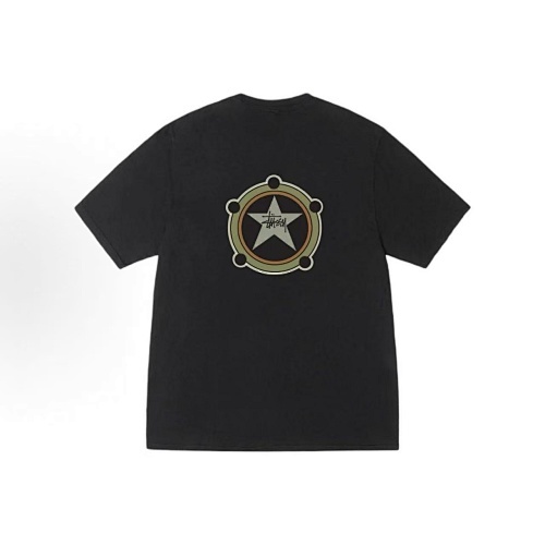 EM Sneakers Stussy Star Print T-Shirt #XB2177 Black /White /Khaki /Purple