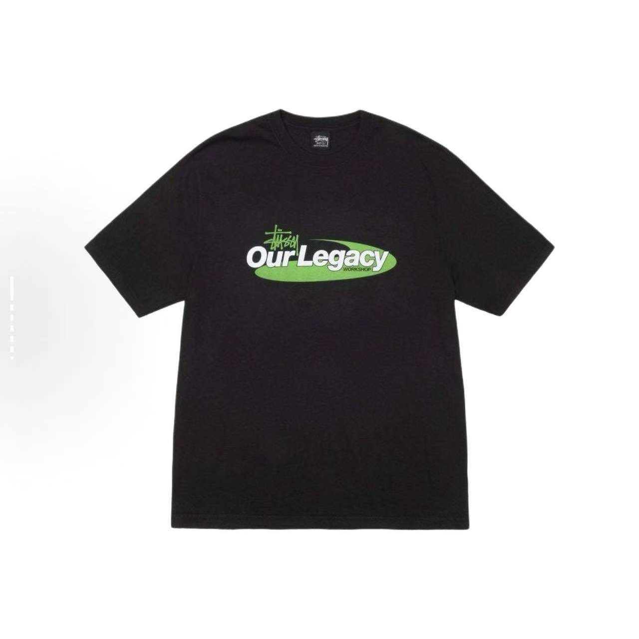 EM Sneakers Stussy T-Shirt #XB2178 Black /White / Blue