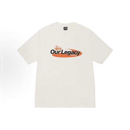 EM Sneakers Stussy T-Shirt #XB2178 Black /White / Blue