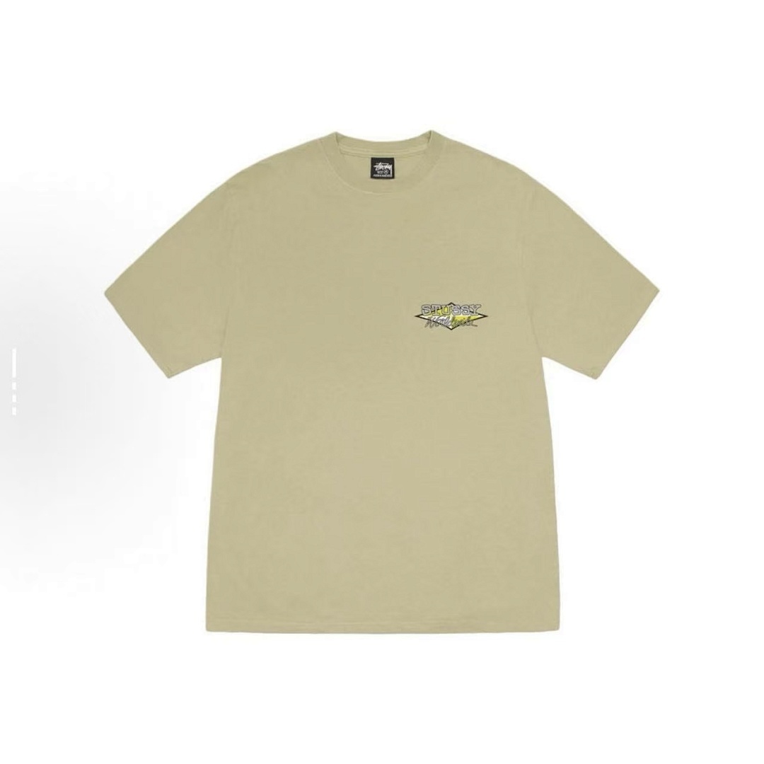 EM Sneakers Stussy T-Shirt #XB2180 Black /White /Khaki /Deep Mist Blue